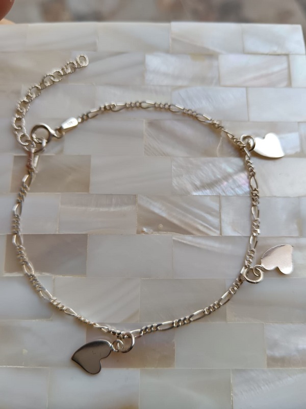 pulsera corazón plano 1