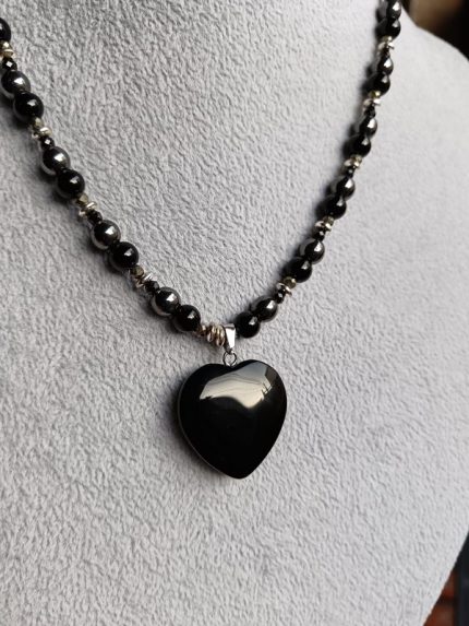 Collar Corazón Onix